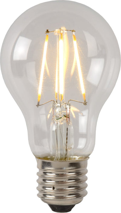 Lucide A60 Klasse A – Glühlampe – ø 6 cm – LED – E27 – 1 x 7 W 2700 K – transparent