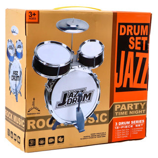 Drum Set mit Stuhl Rockmusik