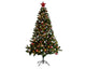 Everlands kaiserlicher Kiefern-Weihnachtsbaum 210 cm + Deko + LED