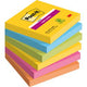 Notizzettel Post-it Super Sticky 76x76 6 Stück
