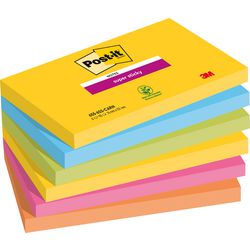 Notizzettel Post-it Super Sticky 76x127 6 Stk