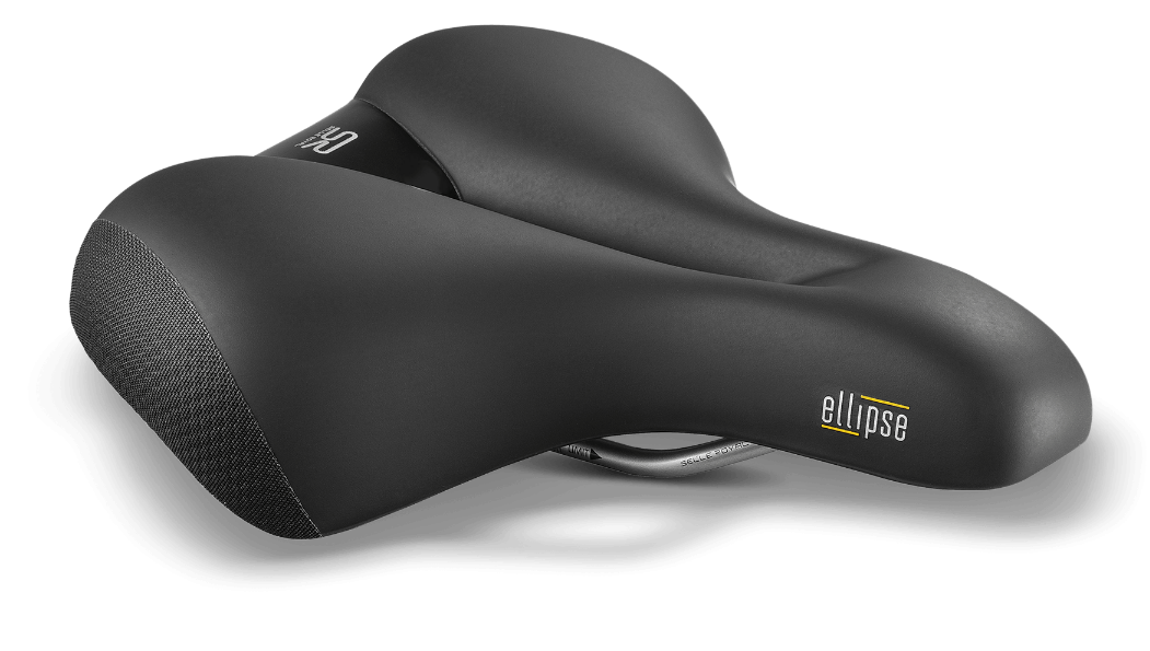 Sattel SR Premium Ellipse entspannt Unisex schwarz