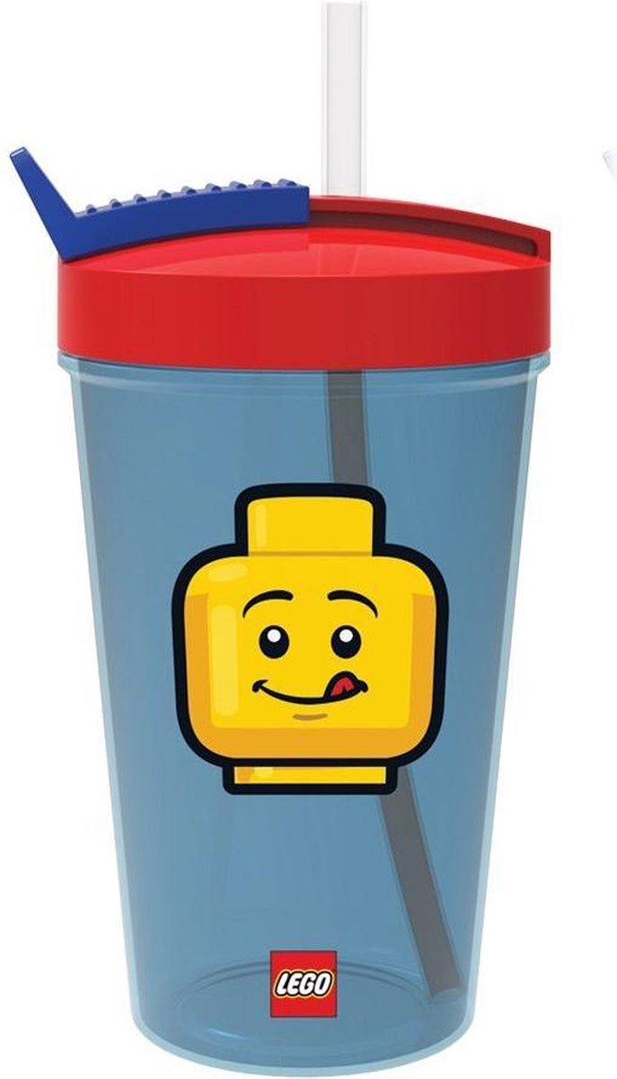 Lego - Ikonischer Trinkbecher 500 ml - Polypropylen - Blau