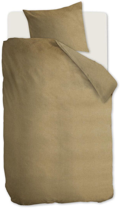Bettwäschehouse Frost Bettbezug – einfarbig – Einzelbett – 140 x 200 220 – Gold