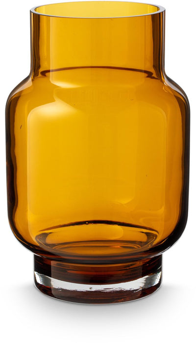 Vtwonen Vase - Blumenvase aus Glas - braun - 21x32cm