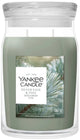 Yankee Candle – Duftkerze im großen Glas aus silberner Salbeikiefer – 90 Brennstunden – zwei Dochte