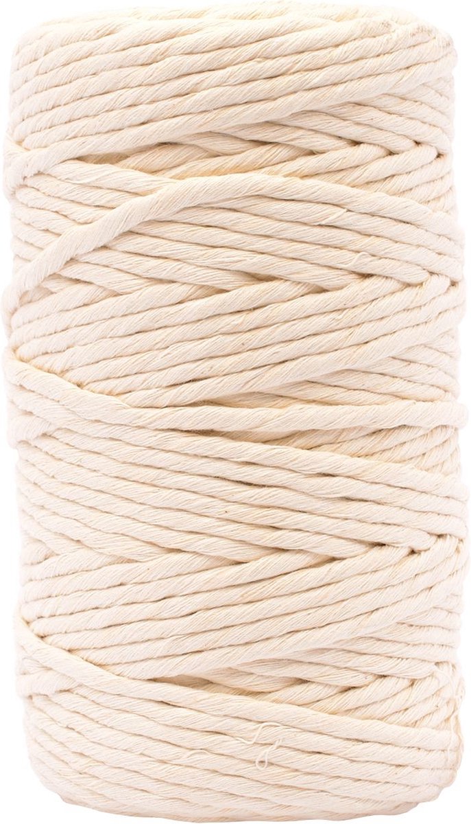 Vaessen creative • Makramee-Seil 5 mm x 100 m, natur