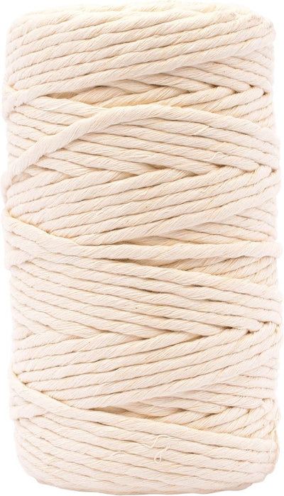 Vaessen creative • Makramee-Seil 5 mm x 100 m, natur
