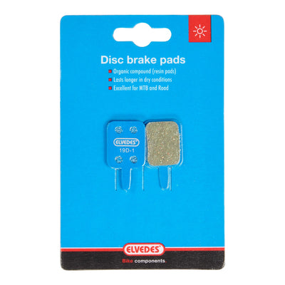 Scheibenbremsbelagsatz Elvedes Bio Assess mechanisch (1 Paar)