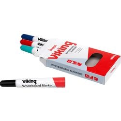 Whiteboardmarker Niceday WBM 2,5 Farbsortiment 4 Stück