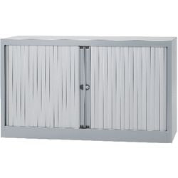 Rolltürschrank Bisley Eurotambours Plus Grau