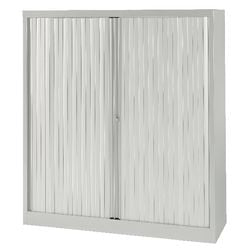 Rolltürenschrank Bisley Eurotambours Plus 120 x 43 x 133 cm grau