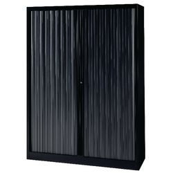 Rolltürschrank Bisley eurotambours plus 120x43x163,7cm schwarz