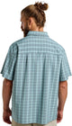 Jack Wolfskin Meseta Shirt Herren – Outdoor-Bluse – Herren – Check Dark Navy – Größe M