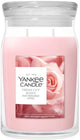 Yankee Candle – Duftkerze mit frischen Schnittrosen im großen Glas – 90 Brennstunden – zwei Dochte