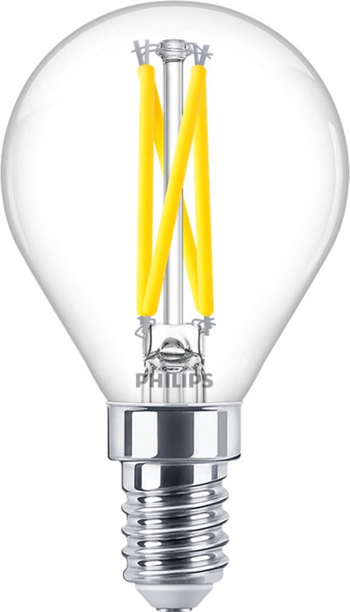 Philips LED Philips Master LED E14 Kugelfaden klar 2,5W 340lm - 922-927 dimmen bis warm | beste Farbwiedergabe - dimmbar - ersetzt 25W