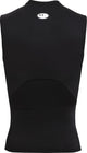 Under Armour UA HG Armour Comp SL-BLK Herren-Sportshirt – Schwarz – Weiß