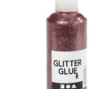 Kreativfirma Glitzer Kleber hellrosa, 118ml