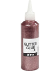 Kreativfirma Glitzer Kleber hellrosa, 118ml