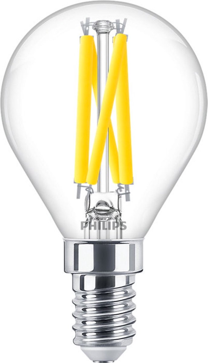 Philips LED Philips Master LED E14 Kugelfaden klar 5,9 W 806 lm - 922-927 dimmen bis warm | beste Farbwiedergabe - dimmbar - ersetzt 60W