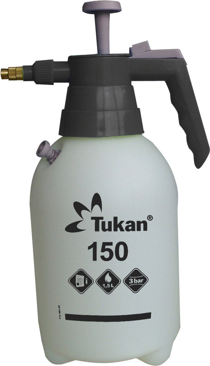 Gloria 1074640 – Tukan 150 Kunststoff-Drucksprüher, Füllmenge 1½ Liter | 1 Stk