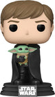 Funko Star Wars Sammelfigur Pop! TV The Mandalorian Luke mit Kind 9 cm mehrfarbig