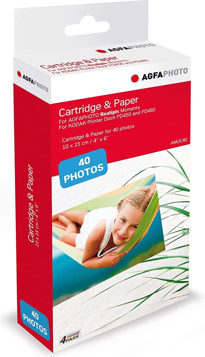 Agfaphoto amoc40 amoc40 Patrone für Fotodrucker 1 Stück(e)