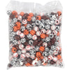 Creativ Company Sportperlen, Größe 11-15 mm, Lochgröße 3-4 mm, ca. 220 Stück, verschiedene Farben, 270 g 1 Karton