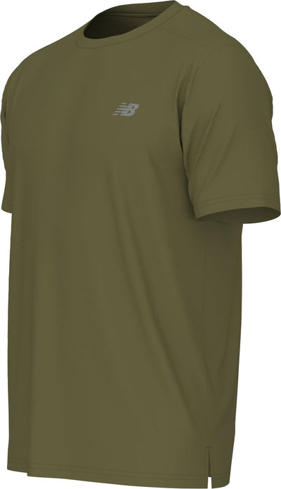 New Balance Sport Essential T-Shirt Herren Sportshirt - Grün
