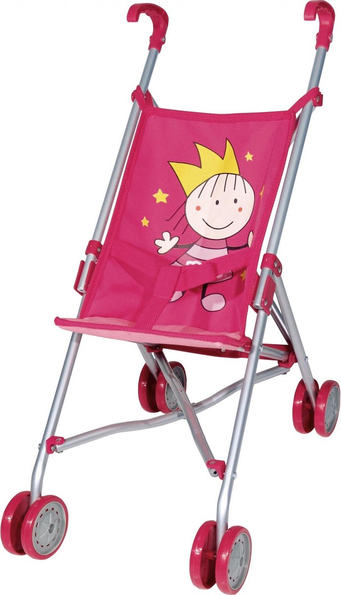 Bayer Design - Puppenbuggy - Rosa mit Prinzessin
