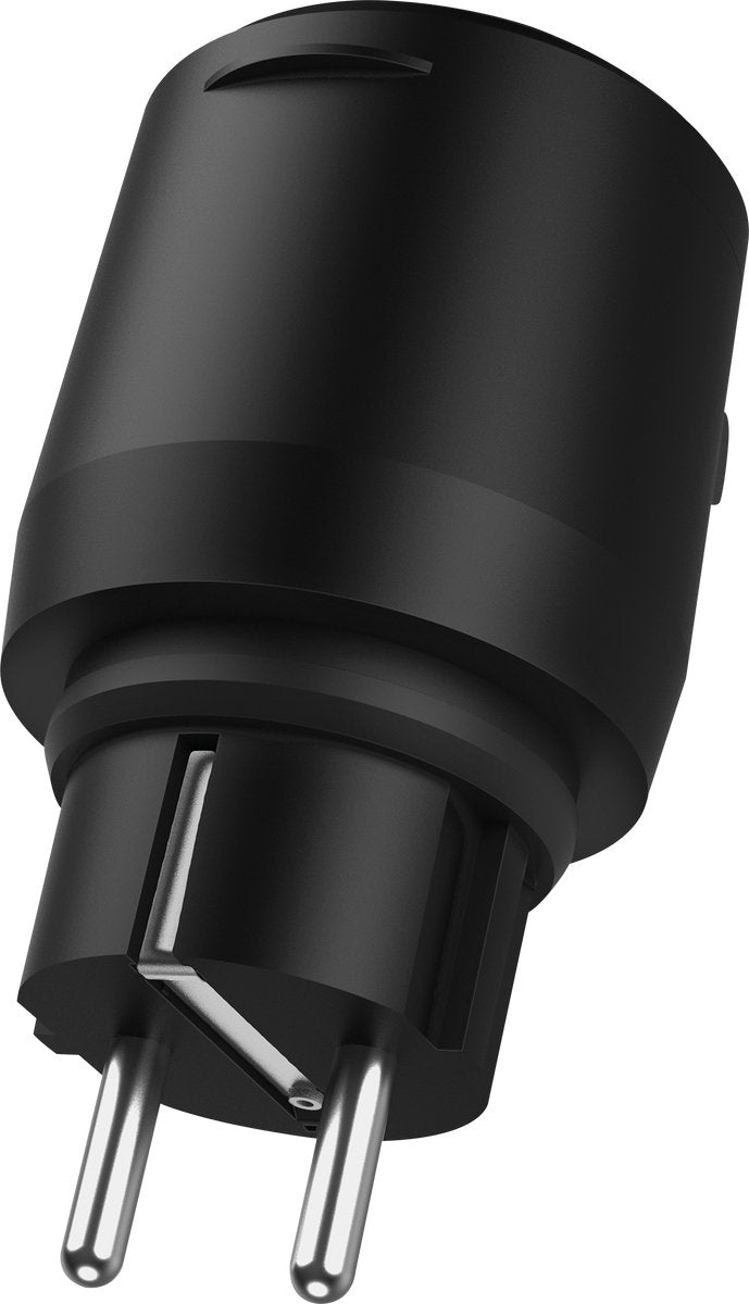 Klikaanklikuit Magc-2300 Matter Outdoor-Steckdosenschalter – Smart Switch funktioniert mit Apple Home Google Home – kostenlose App – Schwarz