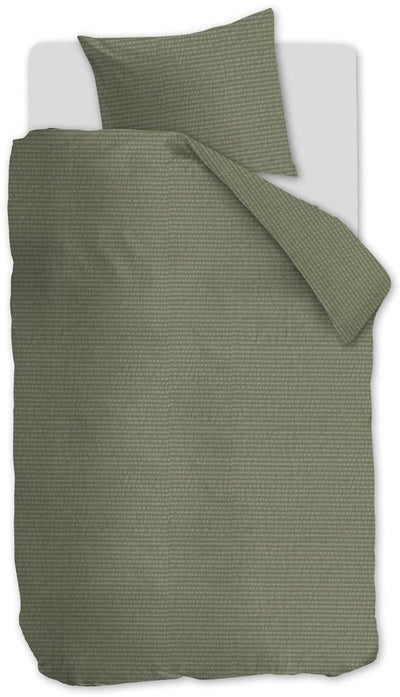 Bettwäschehouse Sommer-Bettbezug – einfarbig – Einzelbett – 140 x 200 220 – grün