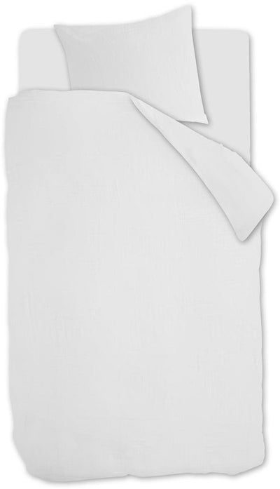 Bettwäschehouse Pure Bettbezug – einfarbig – Einzelbett – 140 x 200 220 cm – weiß