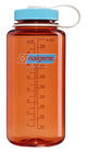 Nalgene – Weithalsflasche – Trinkflasche – Wasserflasche – 1000 ml – BPA-frei – Sustain – Flamme mit blauem Atoll, neu
