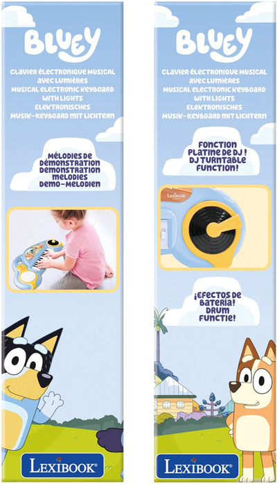 Lexibook Bluey Fun elektronische Tastatur mit Beleuchtung