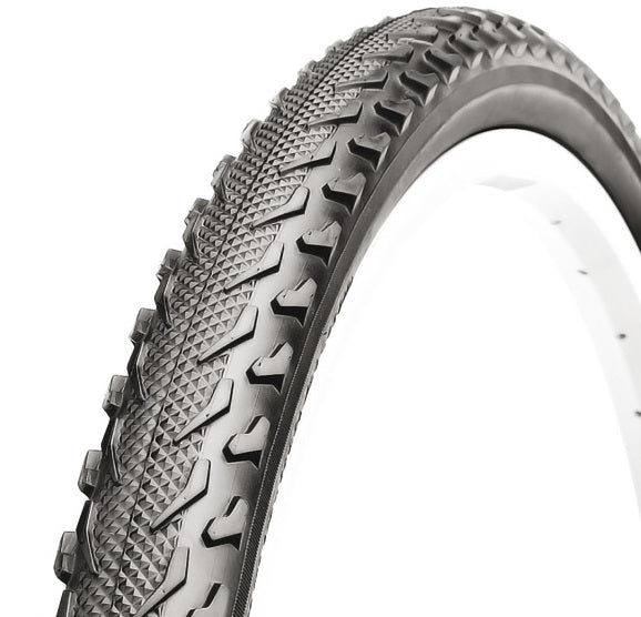 Deli-Reifenreifen 24 Zoll 24x1.75 47-507 Schwarzes Reflexion Semi Cross