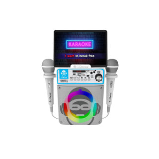 IDance Partybox Groove Karaoke -Maschine mit 2 Mikrofonen