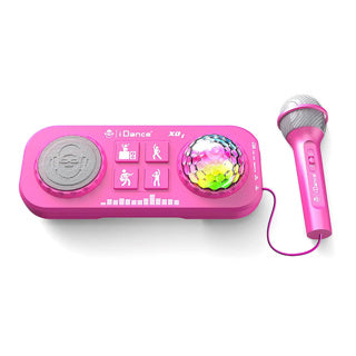 Idance Party Mix Set Pink mit Licht, Klang und Mikrofon