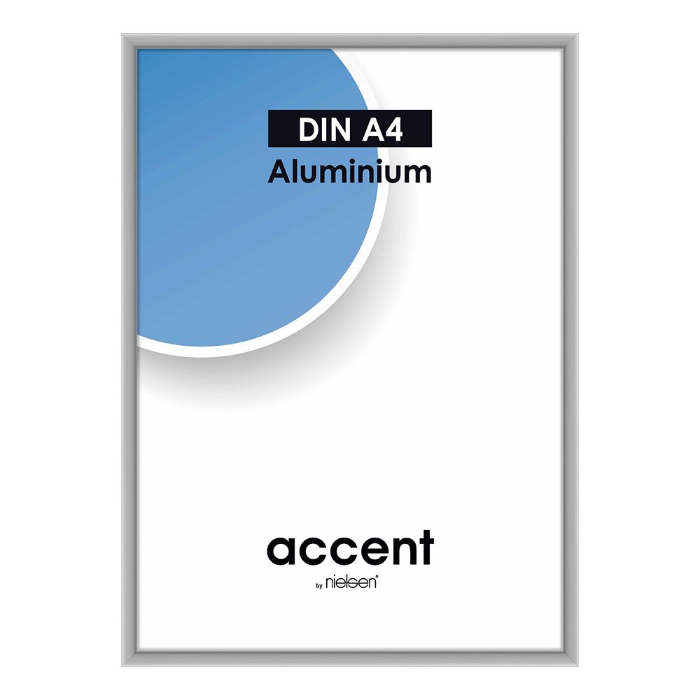 Nielsen Design Nielsen Fotorahmen 51324 Akzentmatte Silber 15x20 cm