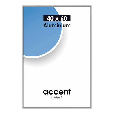 Nielsen Design Nielsen Fotorahmen 55124 Akzentmatte Silber 40x60 cm