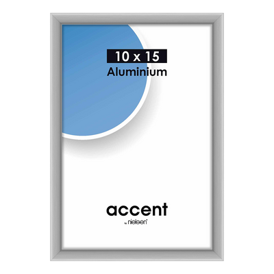 Nielsen Design Nielsen Fotorahmen 51225 Accent Stahlgrau 10x15 cm