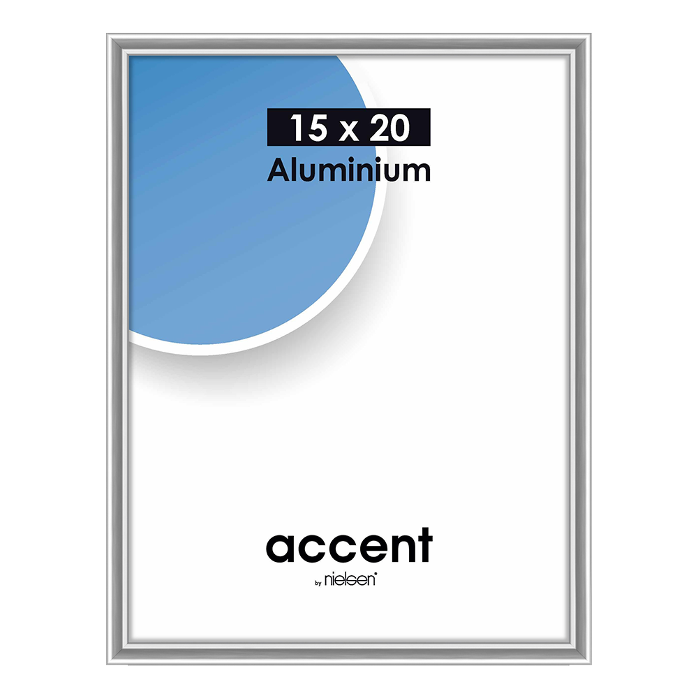 Nielsen Design Nielsen Fotorahmen 53425 Accent Stahlgrau 18x24 cm