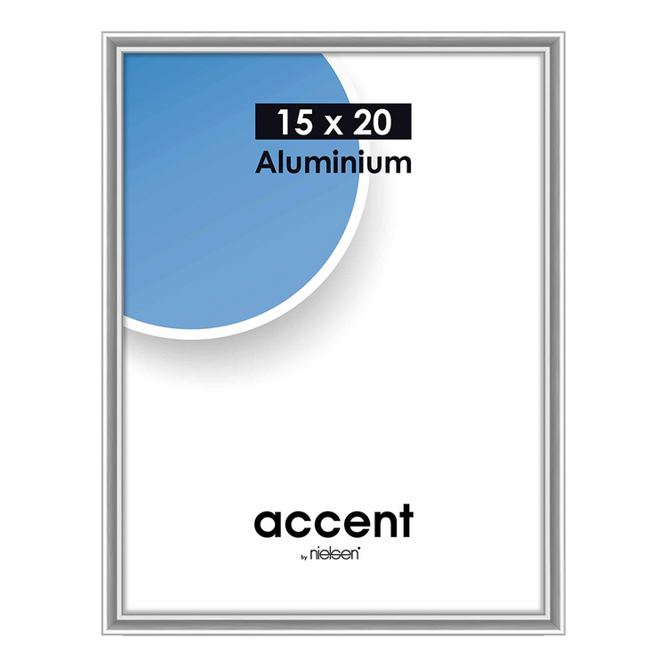 Nielsen Design Nielsen Fotorahmen 53425 Accent Stahlgrau 18x24 cm