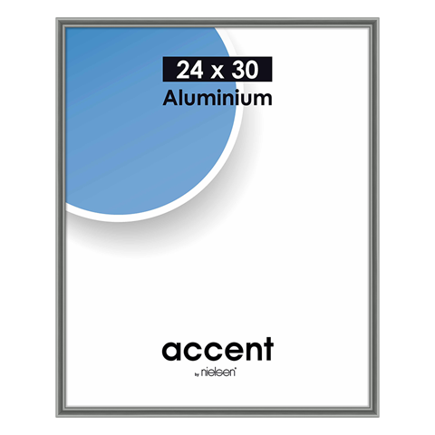 Nielsen Design Nielsen Fotorahmen 52225 Accent Stahlgrau 24x30 cm