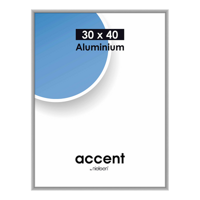 Nielsen Design Nielsen Fotorahmen 52425 Accent Stahlgrau 30x40 cm