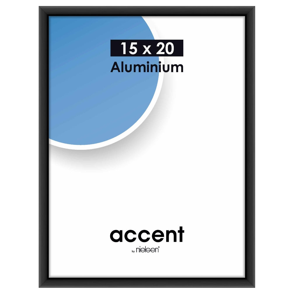 Nielsen Design Nielsen Fotorahmen 51326 Akzent schwarz 15x20 cm