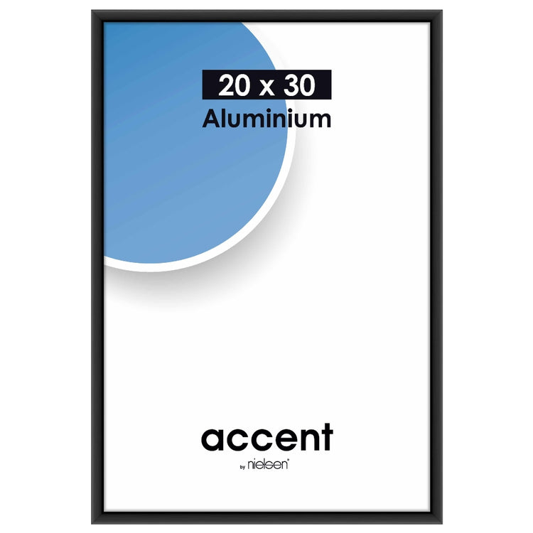 Nielsen Design Nielsen Fotorahmen 53526 Akzent schwarz 20x30 cm