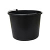 Eimer Plastik schwarz 12 Liter