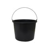 Eimer Plastik schwarz 12 Liter