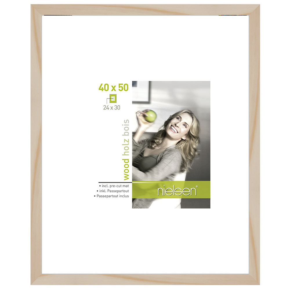 Nielsen Design Nielsen Fotorahmen 8988023 Apollon Naturel 40x50 24x30 cm